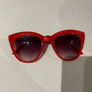 Red Sunglasses